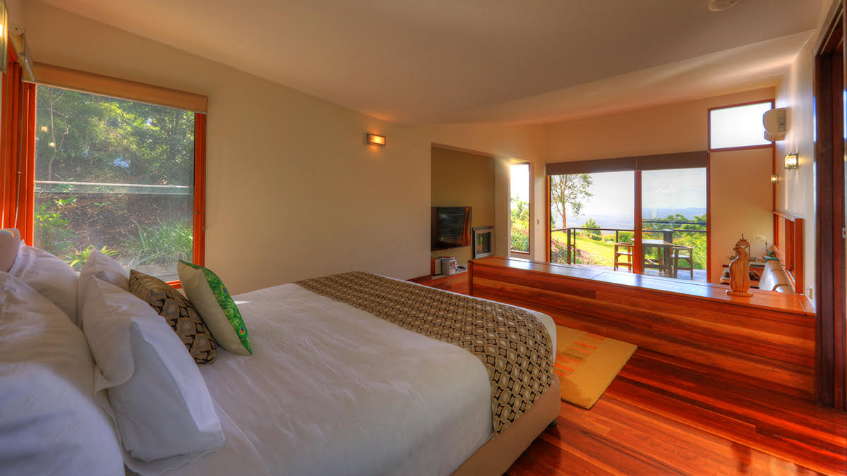 Montville accommodation cozy bedroom retreat
